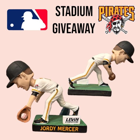 MLB Stadium Giveaway Bobbleheads - Pirates & Nationals - Picture 9 of 9